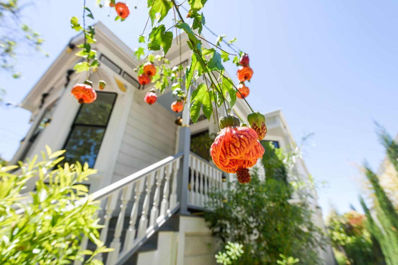 Garden Level Flat In 1885 Queen Anne Victorian Cottage In Alameda Exterior foto